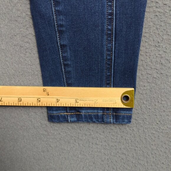 Duluth Trading Co. Jeans Women's 6 Regular Blue Jean-Netics Pull-On Skinny Denim - Picture 8 of 12